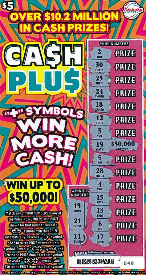 Kentucky Lottery Scratch.